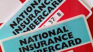 Image of national insurance cards